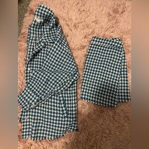 Shacket & Mini Skirt Set Size L